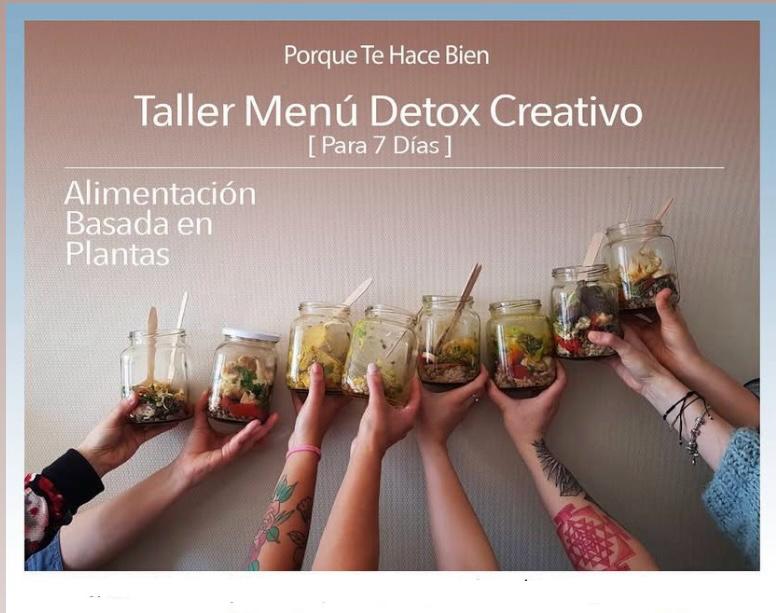 Menú Detox suave y Creativo